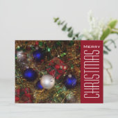 kerstcadeautjes feestdagenkaart (Staand voorkant)