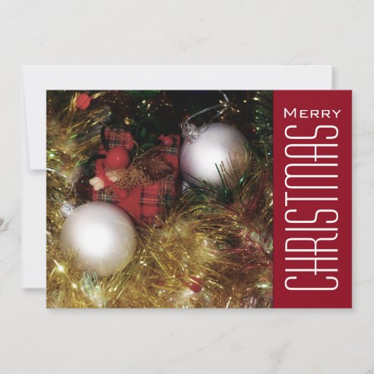 kerstcadeautjes feestdagenkaart (Voorkant)