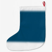 kerstcadeautjes gepersonaliseerd blauw kerstfeest grote kerstsok (Achterkant)