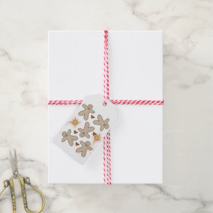 kerstcadeautjes Gingerbrood Man Cadeaulabel