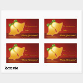 kerstcadeautjes Label Sticker (Vel)