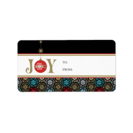 kerstcadeautjes Labels stickers