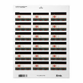 kerstcadeautjes Labels stickers (Full Sheet)