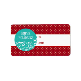 kerstcadeautjes Labels stickers
