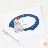 kerstcadeautjes Labels stickers (Envelop)