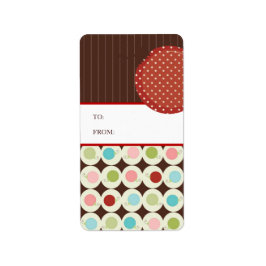 kerstcadeautjes Labels stickers