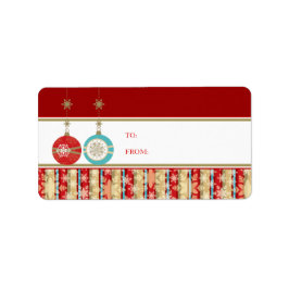 kerstcadeautjes Labels stickers