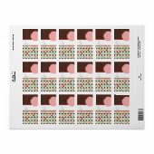 kerstcadeautjes Labels stickers (Full Sheet)