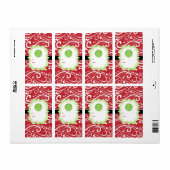 kerstcadeautjes Labels stickers (Full Sheet)