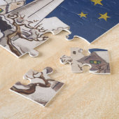 kerstcadeautjes legpuzzel (Zijkant)