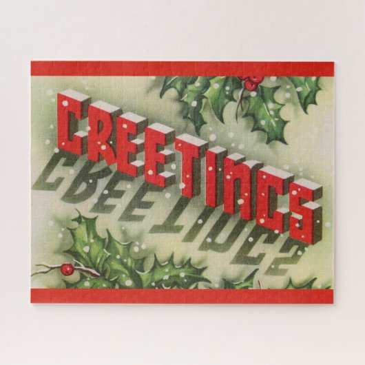 kerstcadeautjes legpuzzel (Horizontaal)