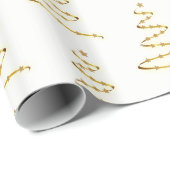 kerstcadeautjes met gouden bomen cadeaupapier (Rol Hoek)