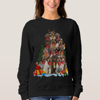 kerstcadeautjes met kerstboomstructuur Pajama Lago Trui