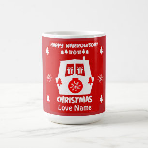 kerstcadeautjes met Narrowboot Canal Koffiemok
