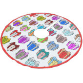 kerstcadeautjes onder de kerstboom rok (Gekanteld)