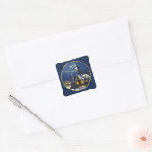  kerstcadeautjes Stickers (Envelop)