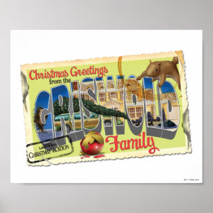 kerstcadeautjes uit de familie Griswold Poster