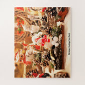 kerstcadeautjes van Santa Legpuzzel (Verticaal)