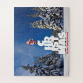 kerstcadeautjes van Santa Legpuzzel (Verticaal)