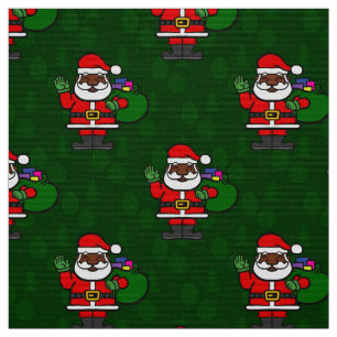 kerstcadeautjes voor afrikaanse kerstman stof