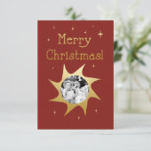 kerstcadeautjes voor de shandel kaart (Staand voorkant)