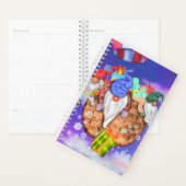 kerstcadeautjes voor een ballon en cadeautjes planner (Display)