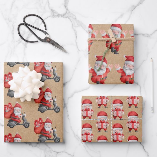kerstcadeautjes voor kerstcadeautjes inpakpapier vel (Voorkant)