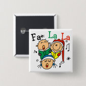 kerstcadeautjes voor kerstcadeautjes vierkante button 5,1 cm (Voorkant /achterkant)