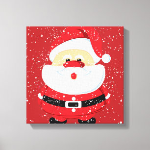 kerstcadeautjes voor kerstmis canvas afdruk