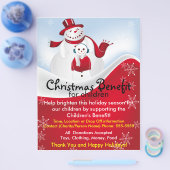 kerstcadeautjes voor kinderen flyer (Enkel)