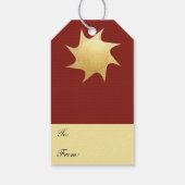 kerstcadeautjes voor labels cadeaulabel (Achterkant)