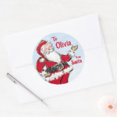 kerstcadeautjes voor Labels van kerstcadeaus van k (Envelop)