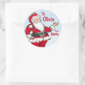 kerstcadeautjes voor Labels van kerstcadeaus van k (Tas)