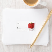 kerstcadeautjes voor mousserende kerstmis - Label  (Insitu)