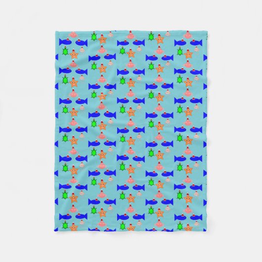 kerstcadeautjes voor Zee Fleece Deken (Voorkant)