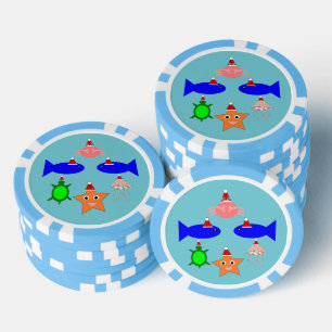 kerstcadeautjes voor Zee Poker Chips