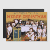 kerstcadeautjes voor zingende katten (Voorkant / Achterkant)