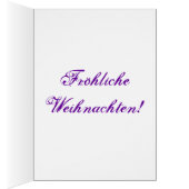 kerstcadeautjes Weihnachten Paars V (Binnen (Rechts))