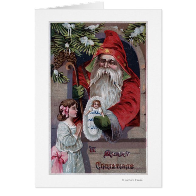 kerstcadeautjeSanta Giving Doll (Voorkant)