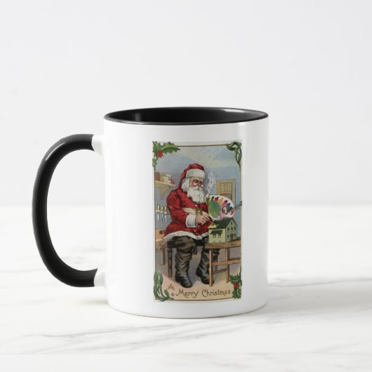 kerstcadeautjesSanta Painting Mok (Links)