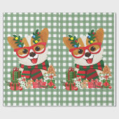 Kerstcadeauverpakking Cadeaupapier (Vlak)