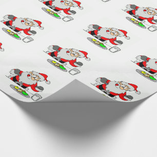 Kerstcadeauverpakking/Kerstman Cadeaupapier
