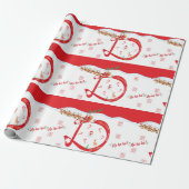 Kerstcadeauverpakkingen Cadeaupapier (Uitgerold)