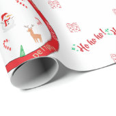 Kerstcadeauverpakkingen Cadeaupapier (Rol Hoek)