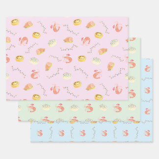Kerstcadeauverpakkings papier inpakpapier vel