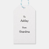 kerstcadeLabel voor kerstcadeaus Cadeaulabel (Achterkant)