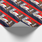 KerstCalico Cat Cadeaupapier (Hoek)