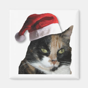 KerstCalico Cat Magneet