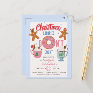 Kerstcalorieën Aantal niet Briefkaart