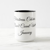 Kerstcalorieën tellen niet tot de Mok (Midden)